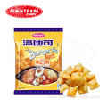 BBQ flavoured crisp snack food for supermarket